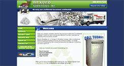 Desktop Screenshot of beavershred.com