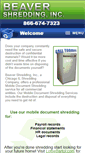 Mobile Screenshot of beavershred.com